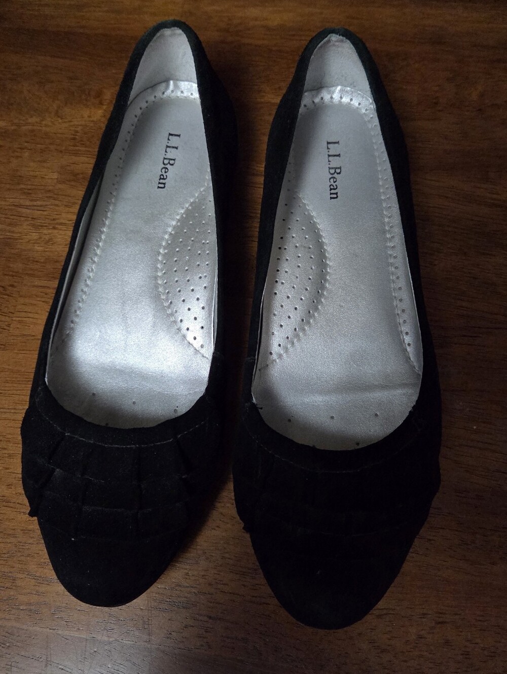 L.L. Bean Black Flats Size 9